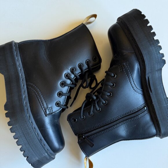 Vegan Jadon II Boot Mono Platforms Dr. Martin - Picture 3 of 7